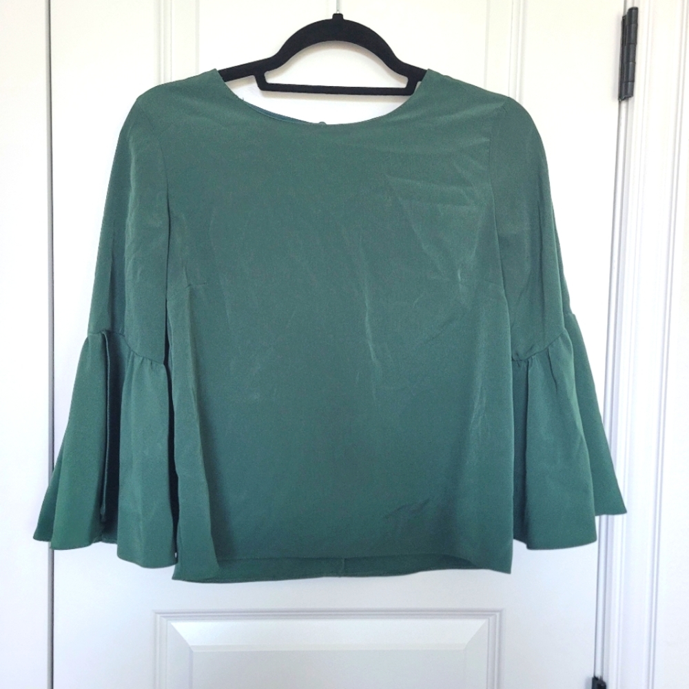 Topshop Bell sleeve top